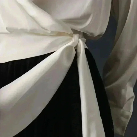 Hutch Satin Wrap Top - Picture 4 of 4